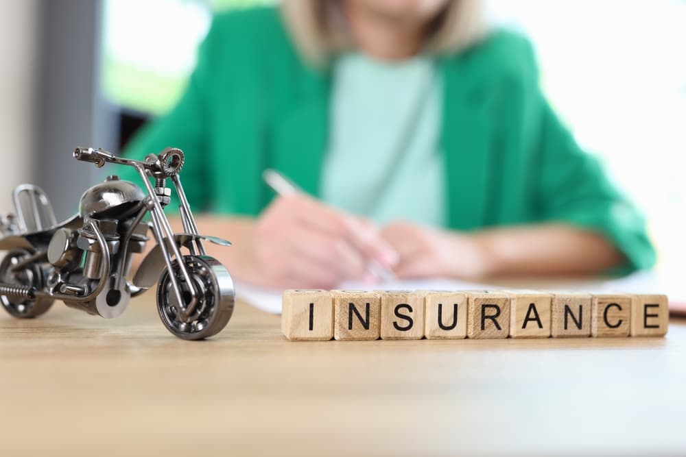 A motorcycle insurance adjuster