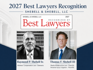 Best Lawyers Shebell & Shebell Recognition for Workers Compensation and Personal Injury